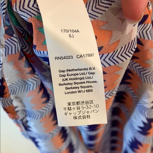 GAP : Graphic Print Blouse - Picture 7 of 7